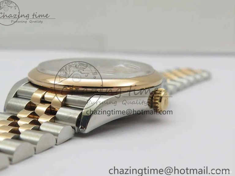 0123 TravelReady DateJust 36 SS RG 126201 BP Maker 1:1 Best Edition Silver Dial on Jubilee Bracelet 2506